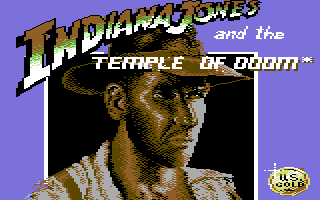 Indiana Jones and the Temple of Doom screenshot 3 for Commodore 64